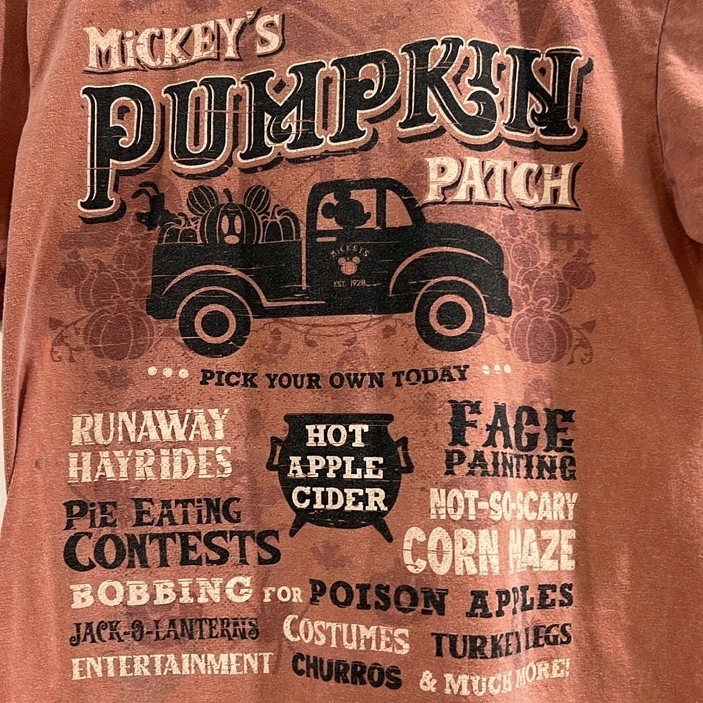 Mickey’s Pumpkin Patch t-shirt - Picture 6 of 6